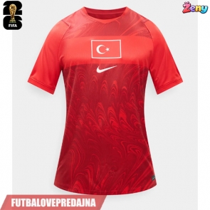 Lacne Ženy Futbalové dres Turecko MS 2026 Krátky Rukáv - Domáci